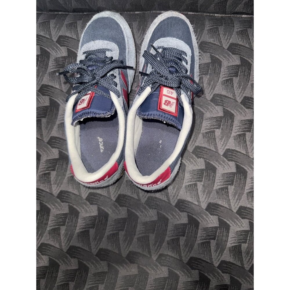New Balance 410 Men's Trail Running Shoes Sneakers Red Blue Size 9 🟡 - Picture 5 of 7